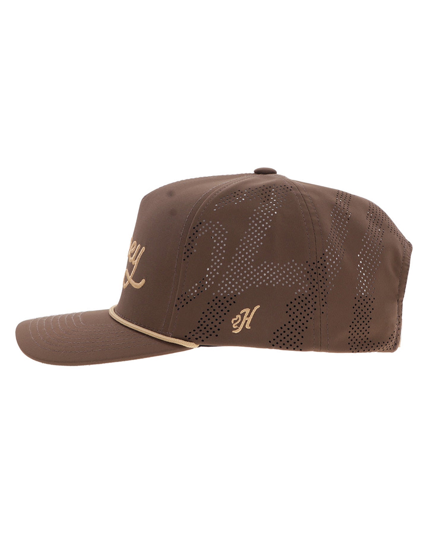 Og Brown 5-Panel Trucker With Tan / White Stitching - 2560T-Br