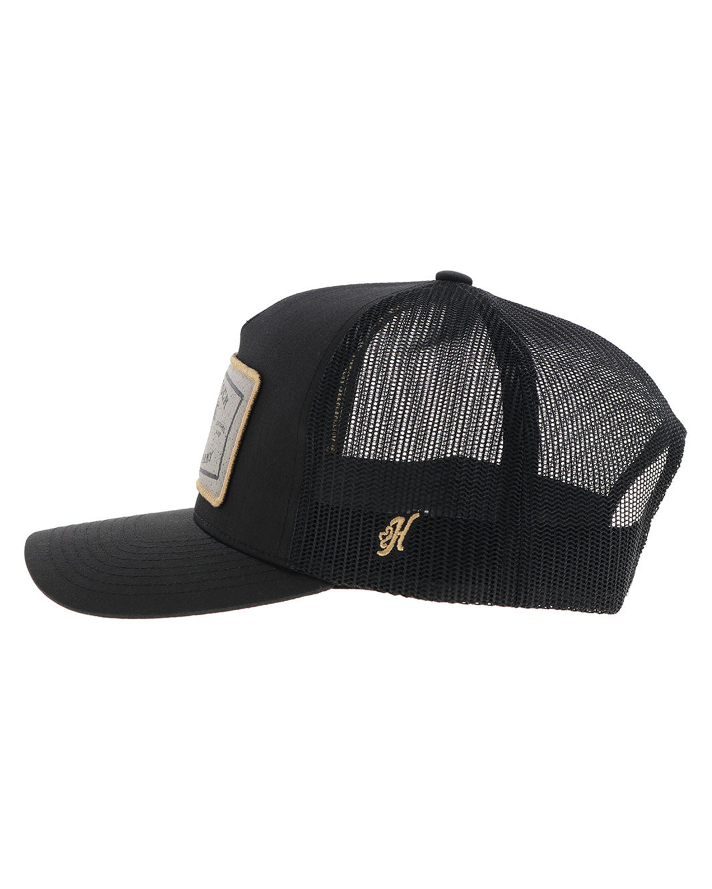 Youth Rank Stock Trucker Cap - 2561T-Bk-Y