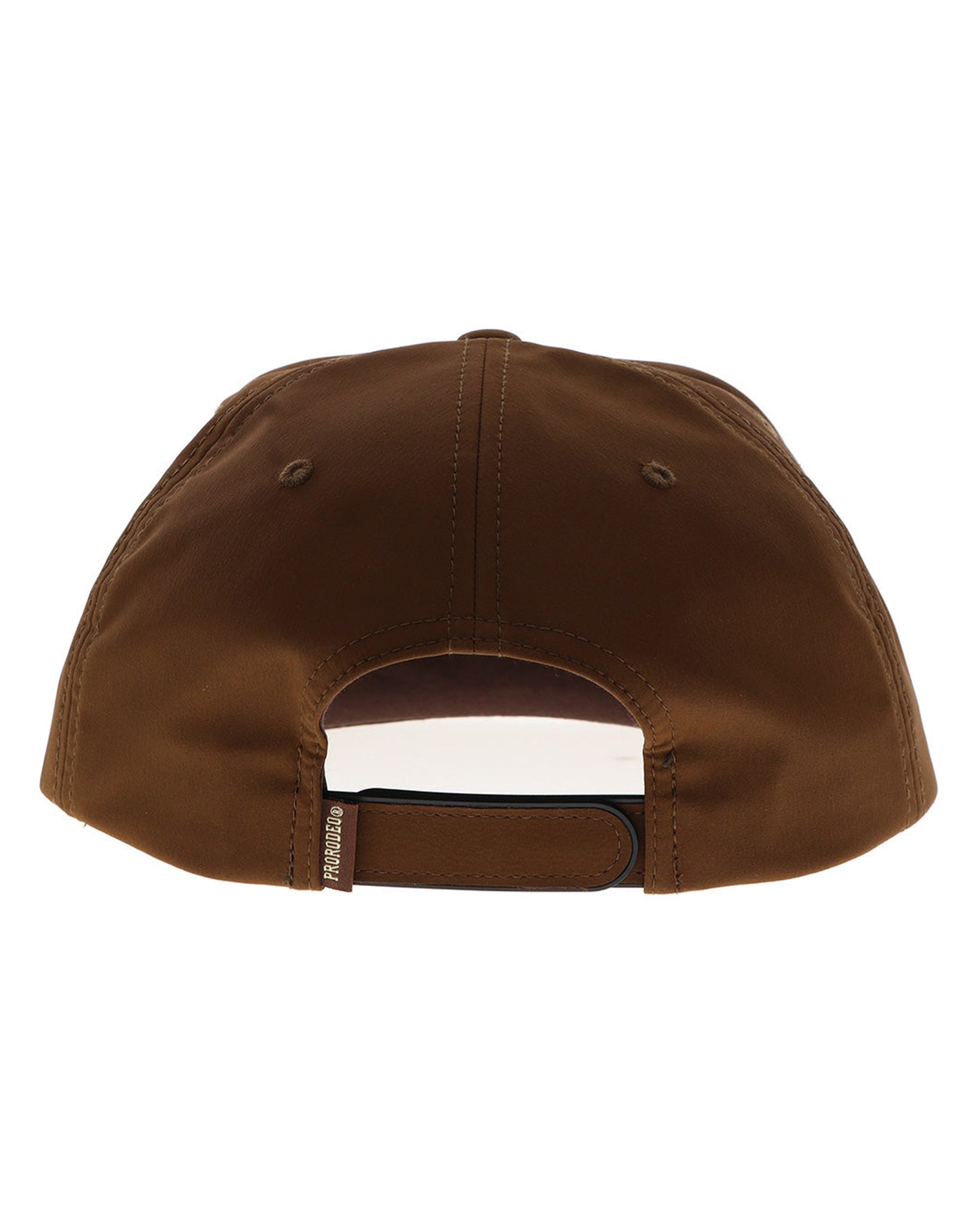 Prca Brown 5-Panel Trucker With Gold Logo - 2565T-Br