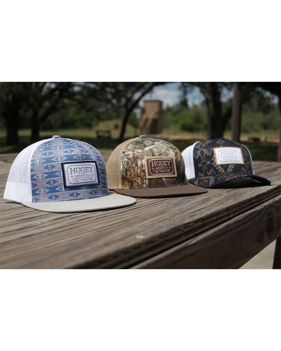 Doc Brown Camo 5-Panel Trucker With Brown / Tan Patch - 2602T-Catn