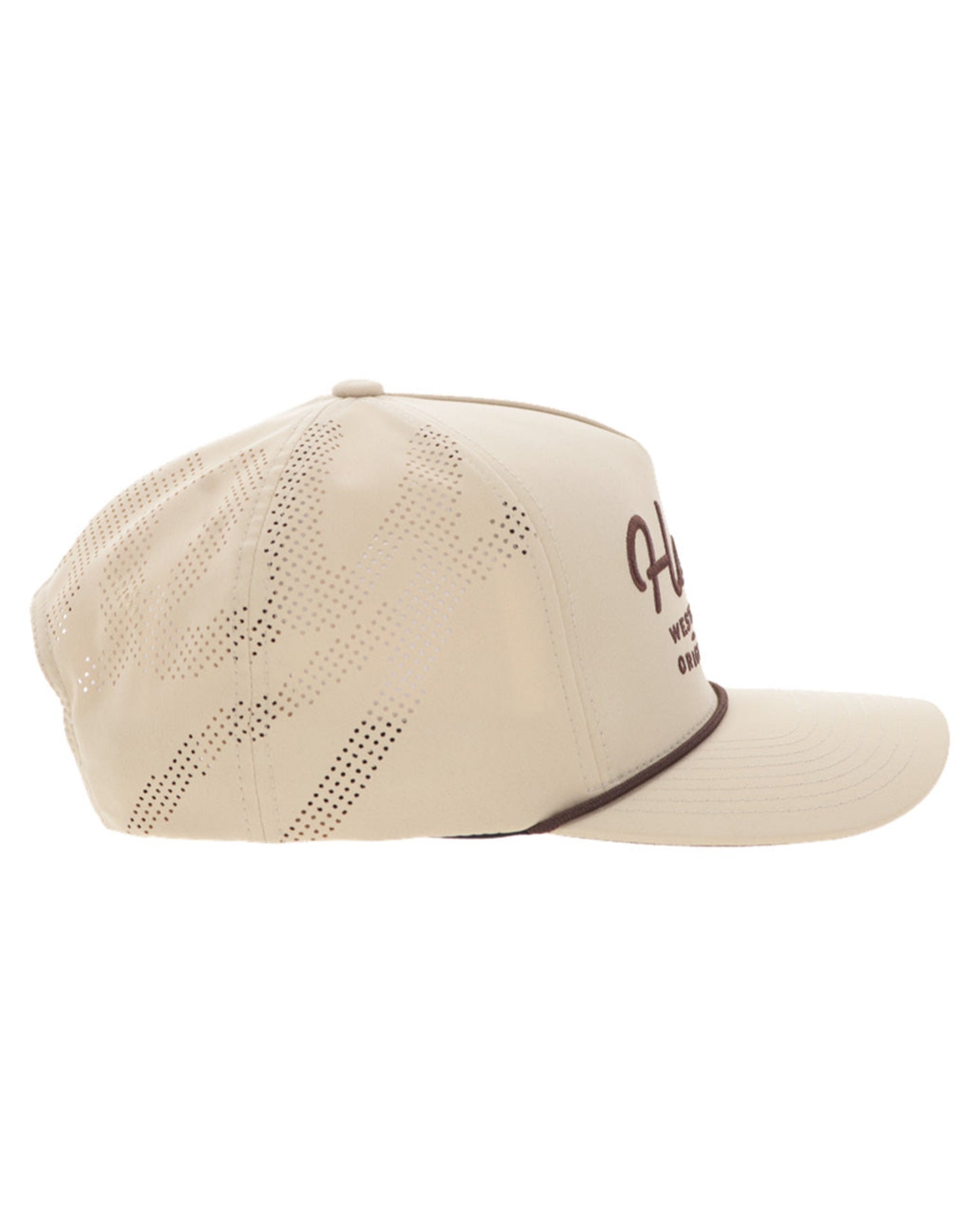 Og Tan 5-Panel Trucker With Brown Stitching - 2660T-Tn