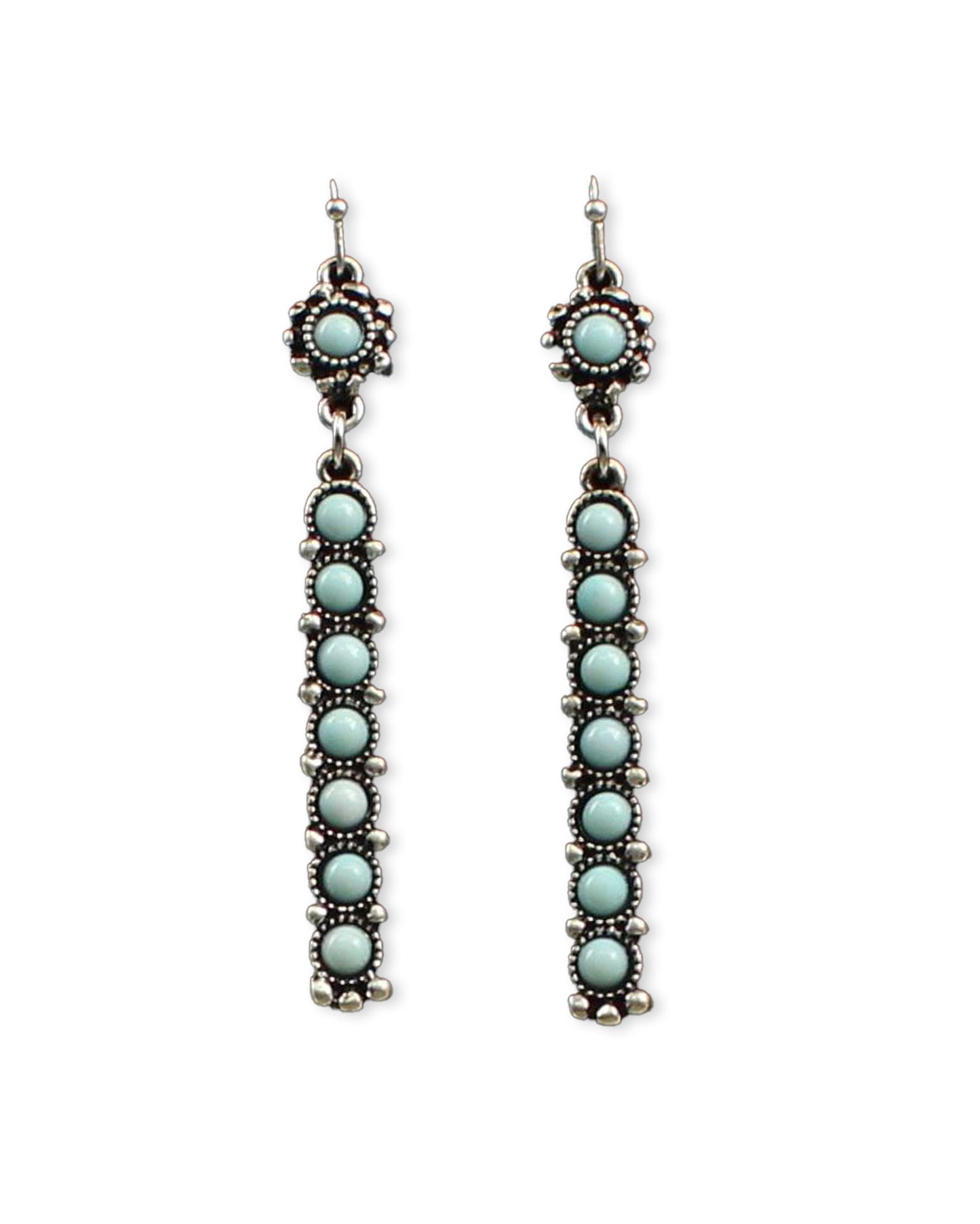 Silver Bar Earrings by MFW from Skip’s Western Outfitters | MFW-29120-O/S-REG