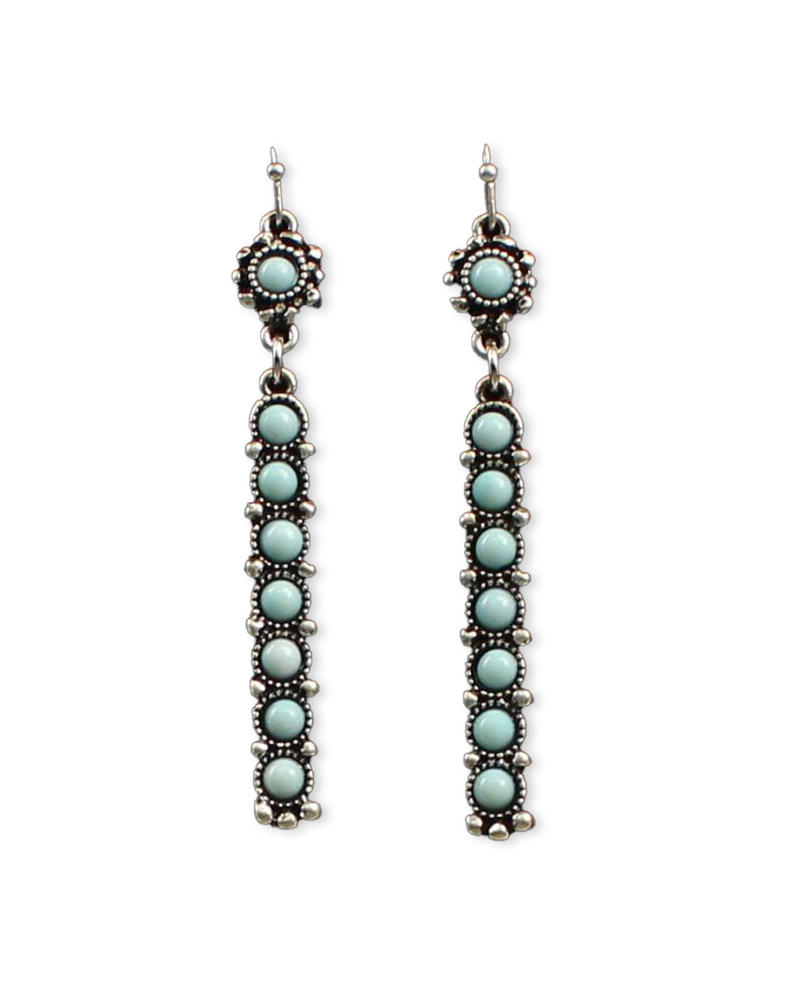 Silver Bar Earrings by MFW from Skip’s Western Outfitters | MFW-29120-O/S-REG