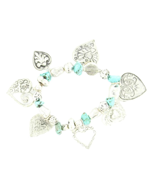 Heart Charm Bracelet - 29264