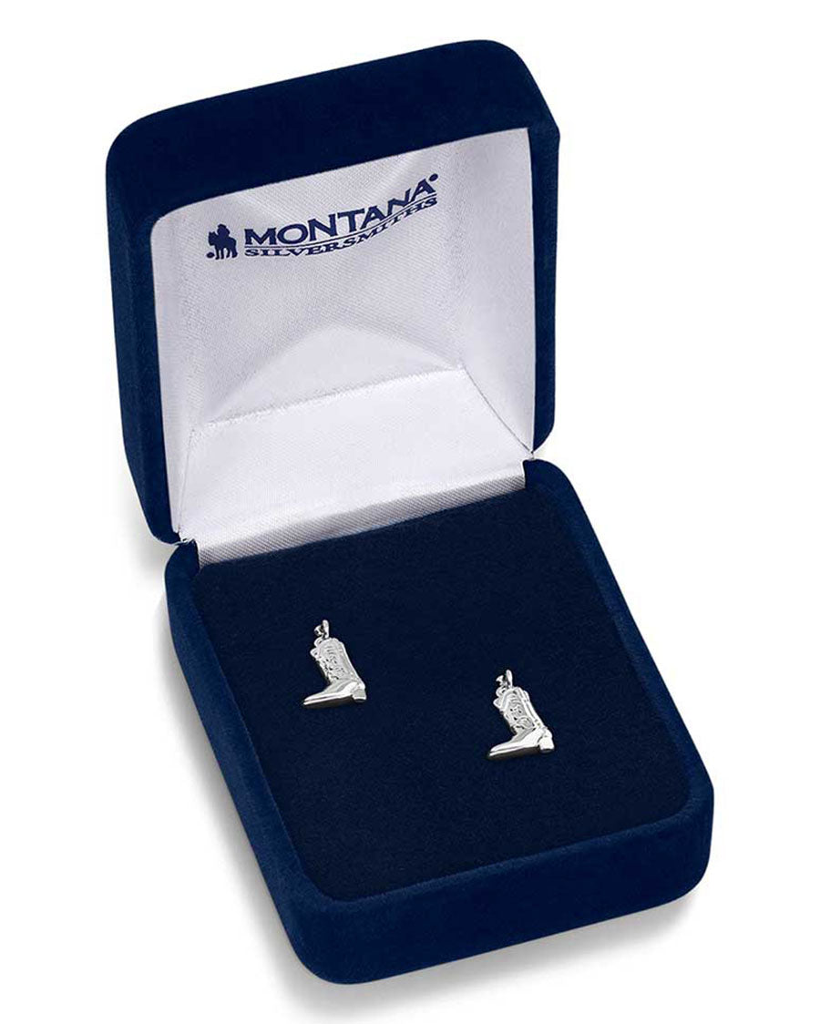 Sculpted Cowboy Boot Earrings
