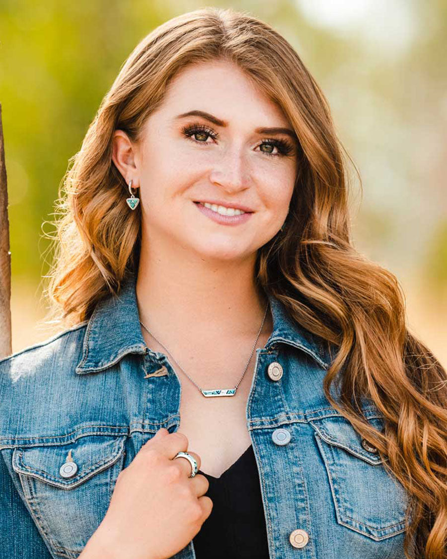 High Noon Cobblestone Bar Necklace