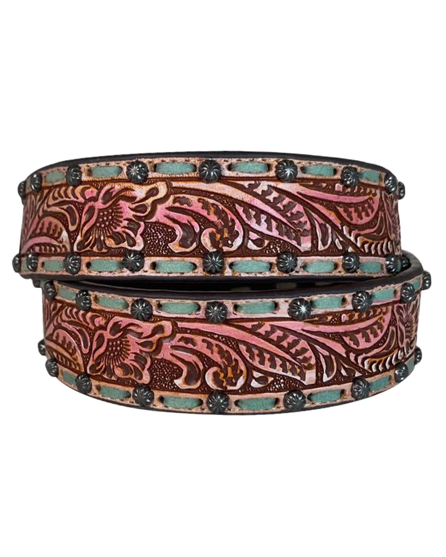 Women's Distressed Leather Belt