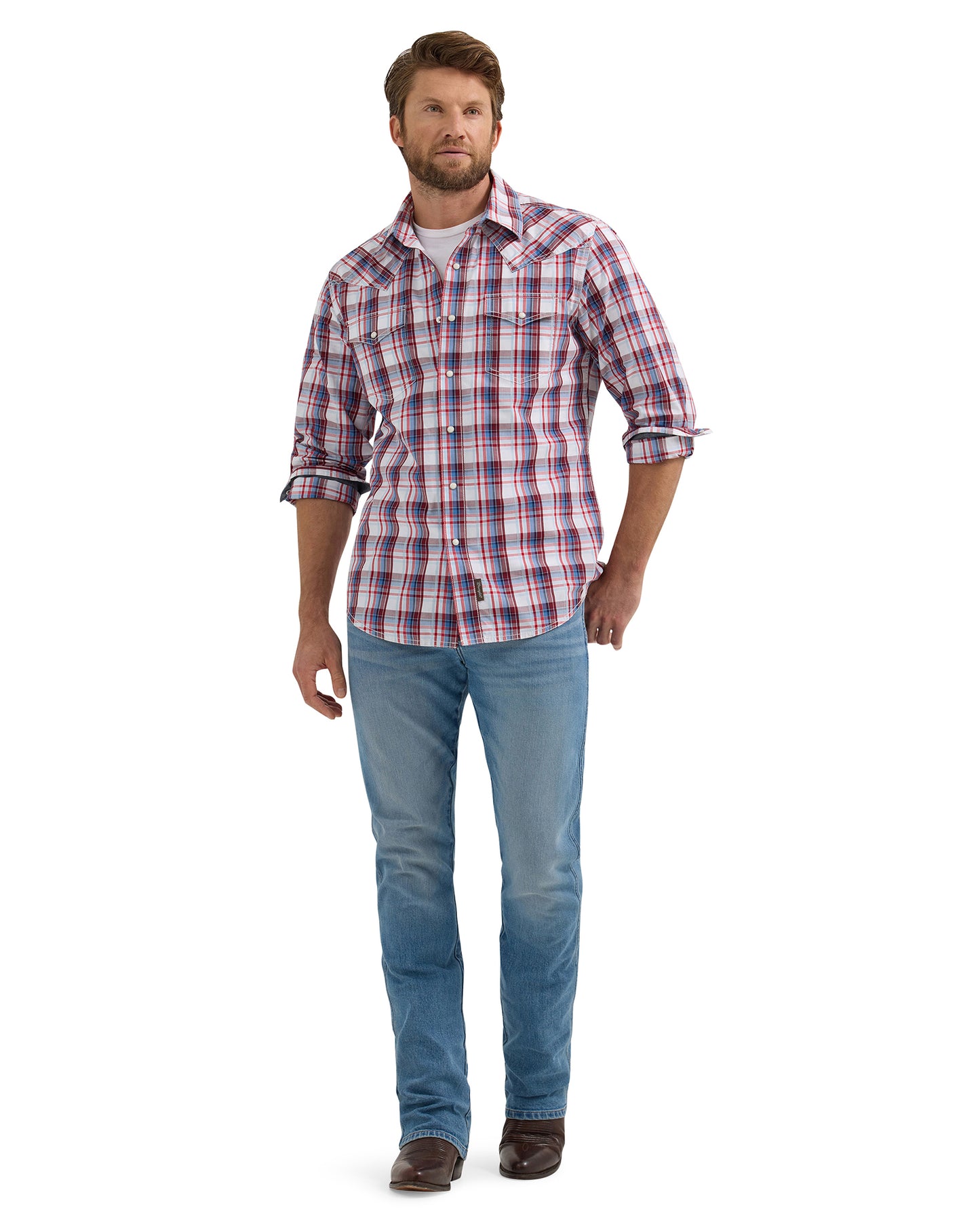 Men's Wrangler Retro Slim Boot Jean by Wrangler from Skip’s Western Outfitters | WRA-112365300-30-30