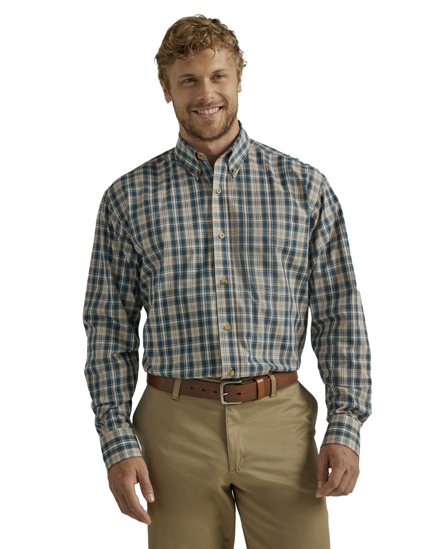 Men's Riata Long Sleeve Western Shirt