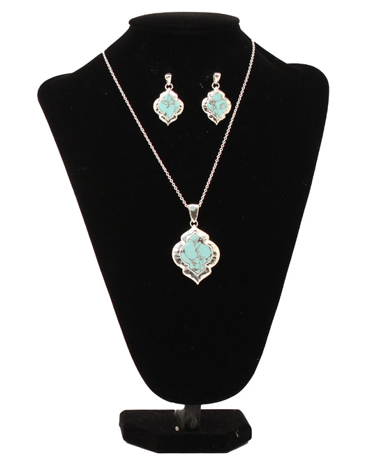 Pendant Necklace Set by Blazin Roxx from Skip’s Western Outfitters | MFW-3052236-O/S-REG