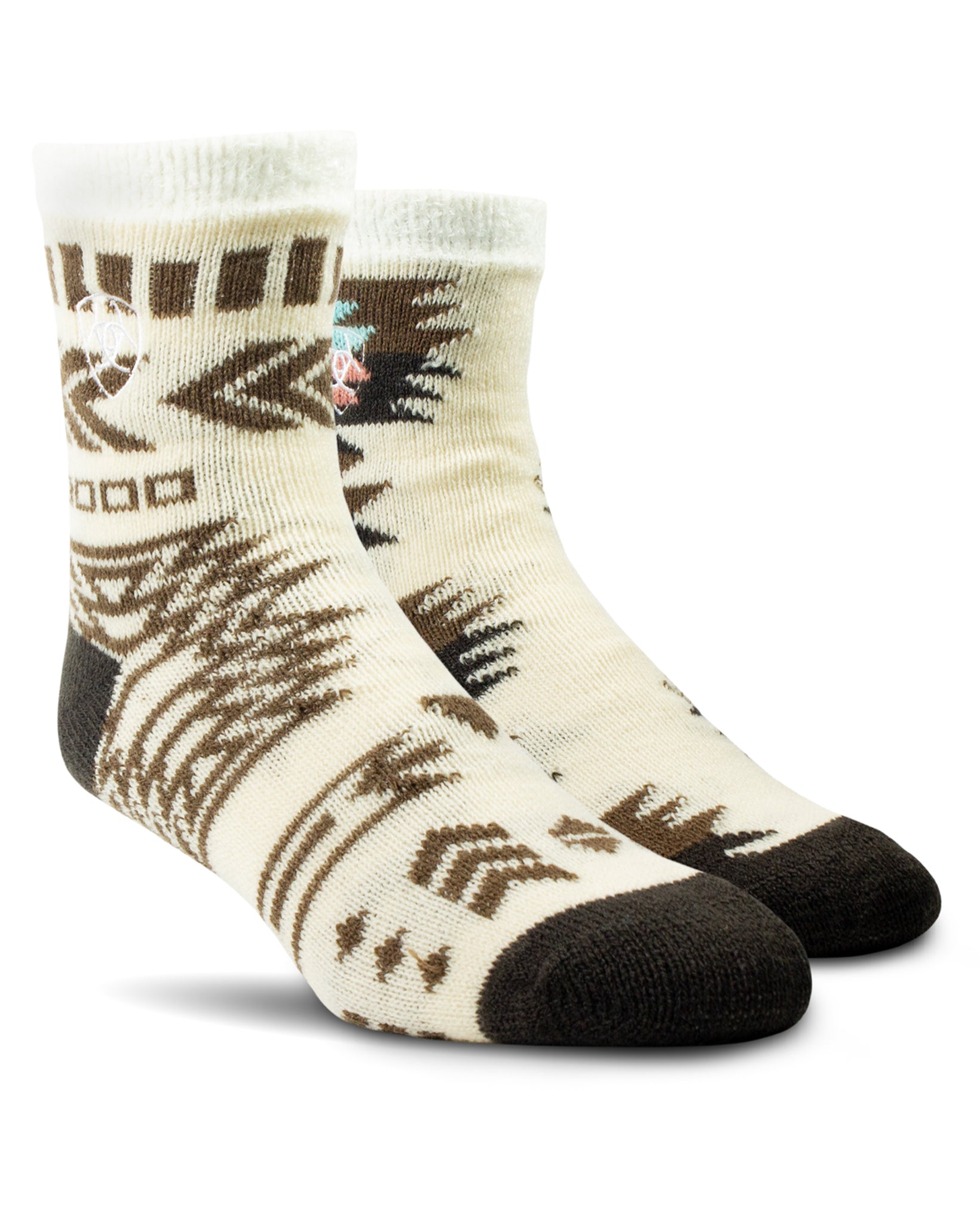 Women's Ariat Cozy Aloe Socks by NESTERHOSIERY from Skip’s Western Outfitters | NES-3106-M-DESERT-SAND
