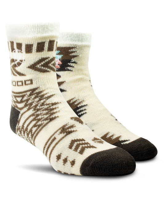Women's Ariat Cozy Aloe Socks by NESTERHOSIERY from Skip’s Western Outfitters | NES-3106-M-DESERT-SAND