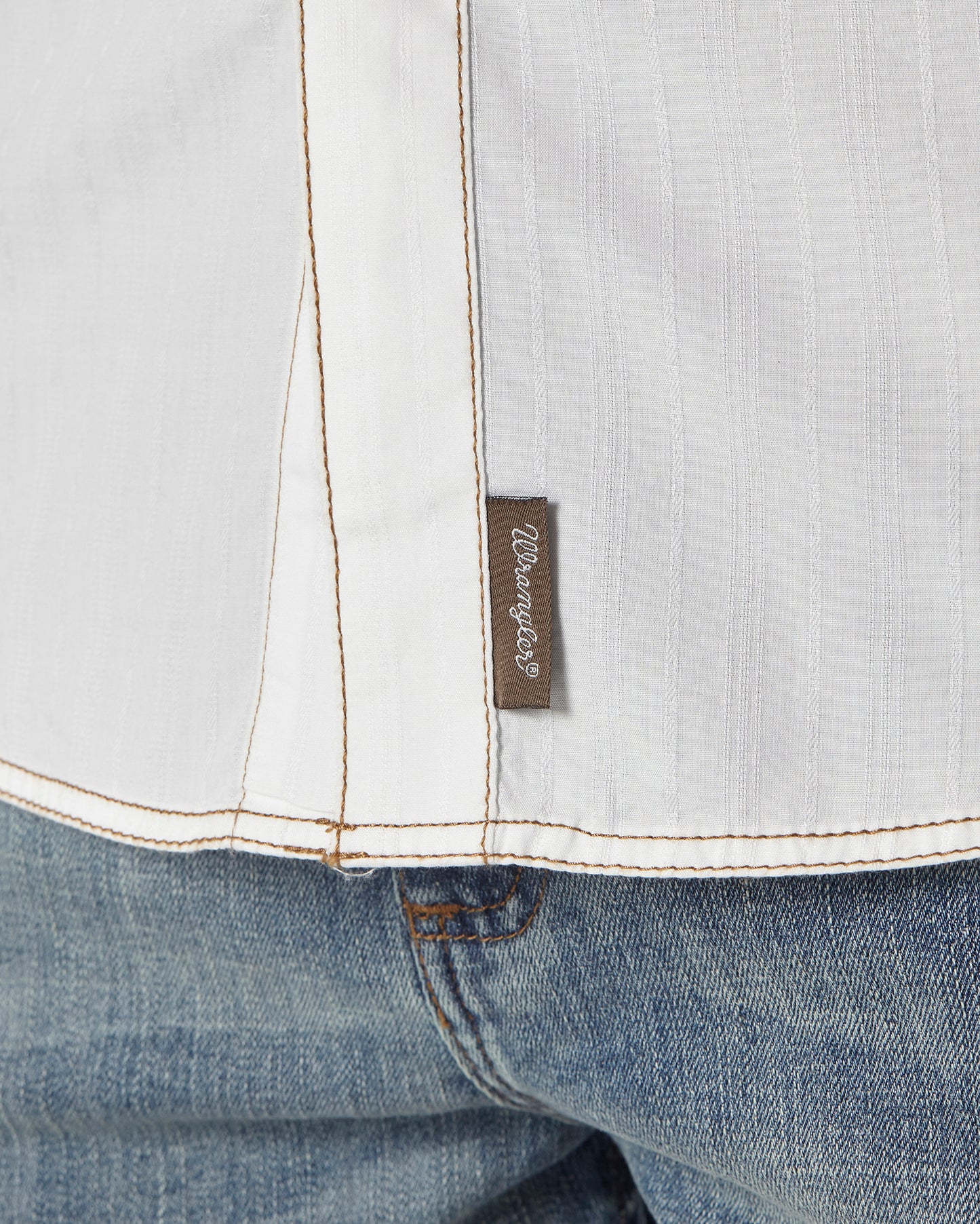 Men's Retro Long Sleeve Western Snap Solid Dobby Shirt