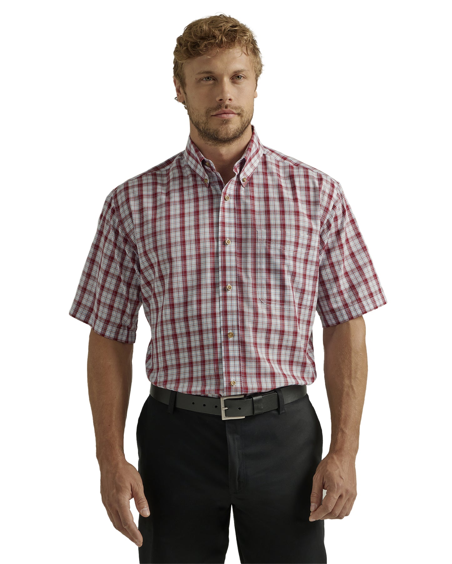 Men's Riata Assorted Short Sleeve Western Shirt by Wrangler from Skip’s Western Outfitters | WRA-112326408-S-MLTIPLD/FL
