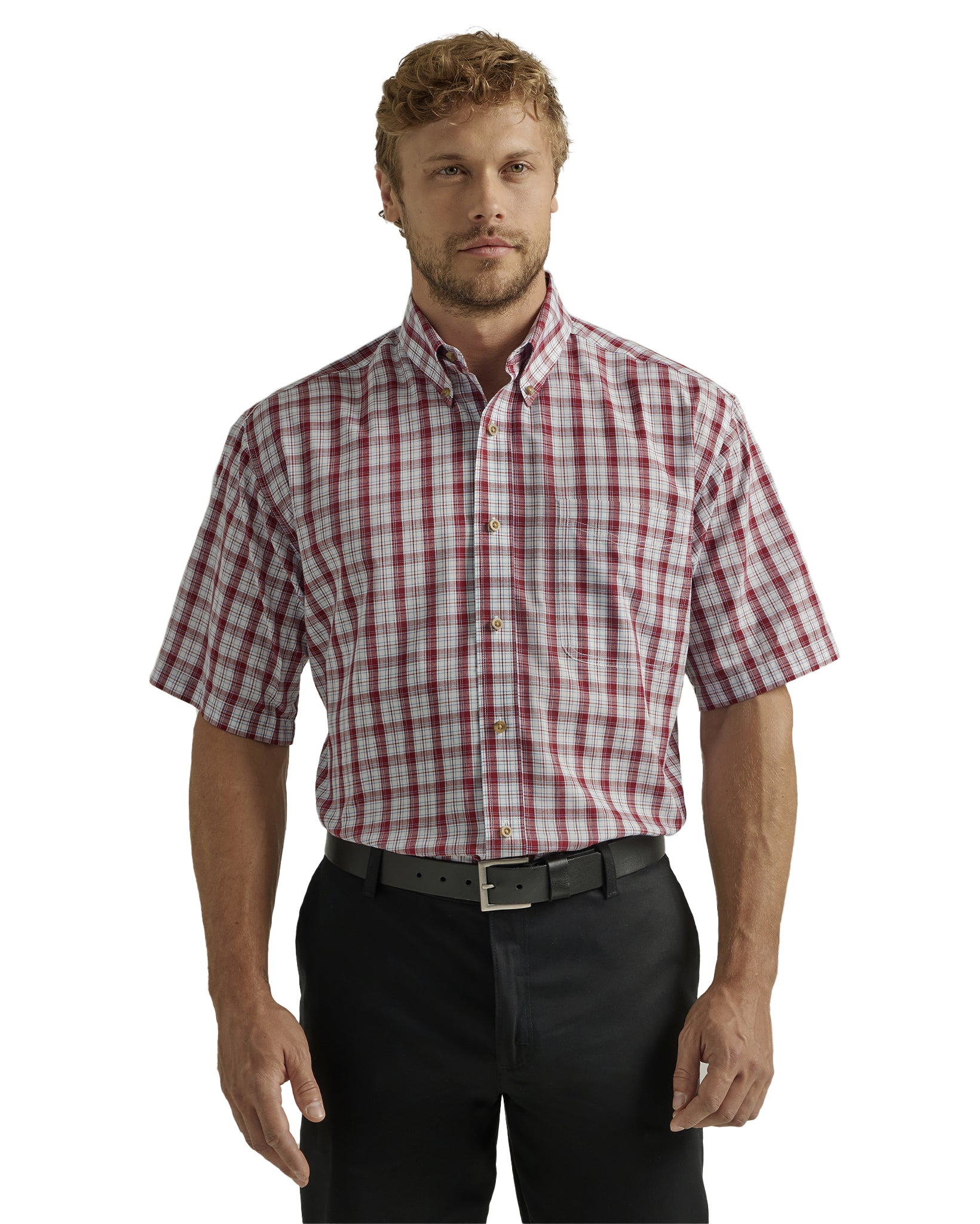 Men's Riata Assorted Short Sleeve Western Shirt by Wrangler from Skip’s Western Outfitters | WRA-112326408-S-MLTIPLD/FL