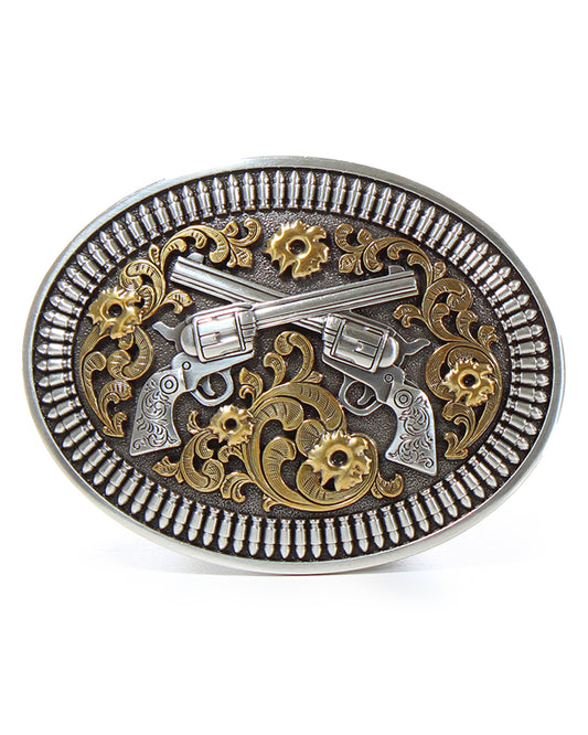 Floral Revolver Belt Buckle by Nocona from Skip’s Western Outfitters | MFW-37009-O/S-REG