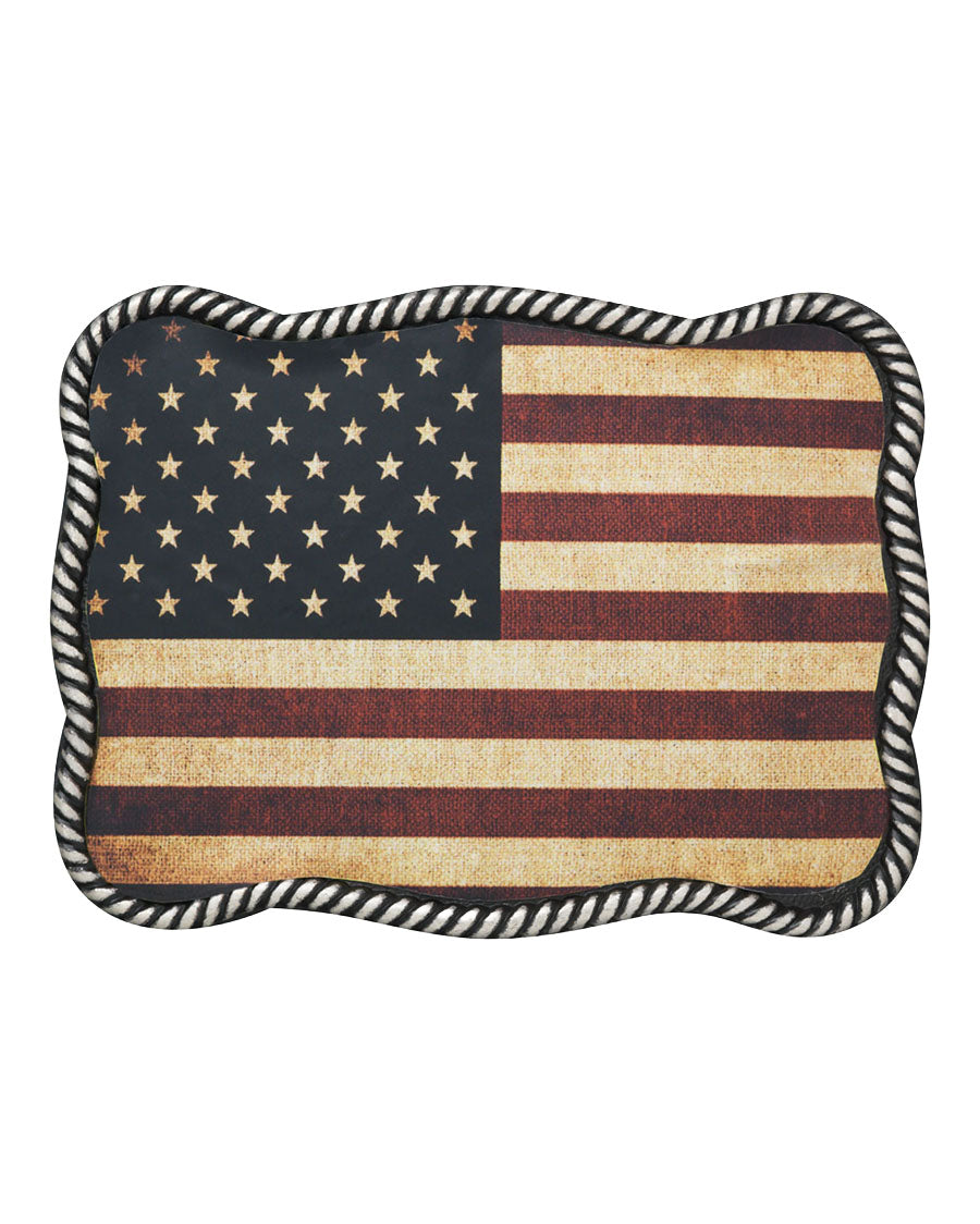 Vintage Flag Buckle - 37040