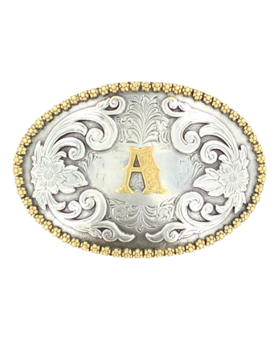 Oval Initial 'A' Buckle - 37072-A