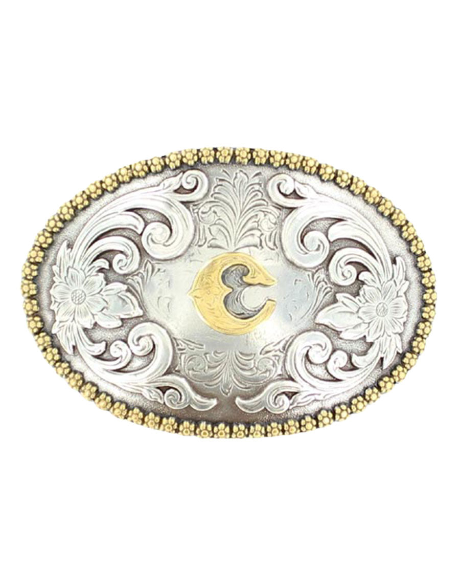 Oval Initial C Buckle - 37072-C