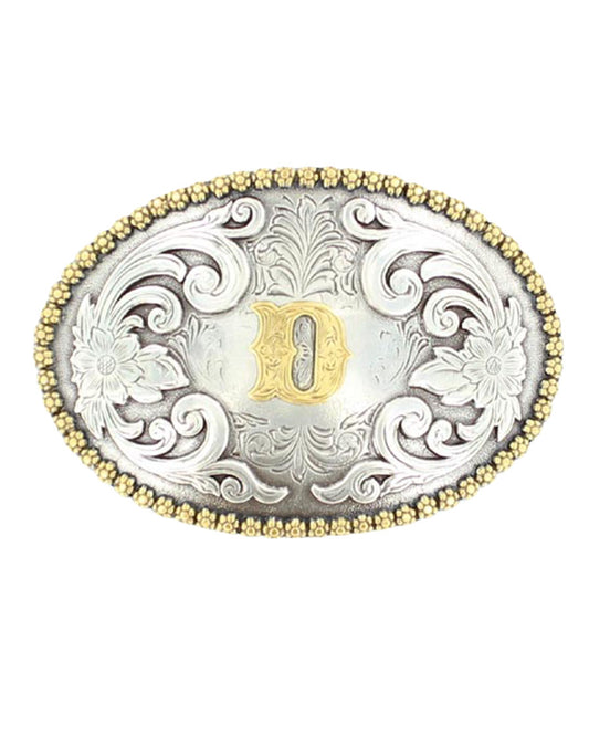 Oval Initial 'D' Buckle - 37072-D