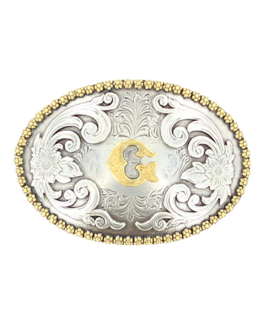 Oval Initial 'G' Buckle - 37072-G