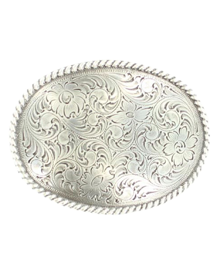 Oval Floral Scrollwork Buckle by Nocona from Skip’s Western Outfitters | MFW-37222-O/S-REG