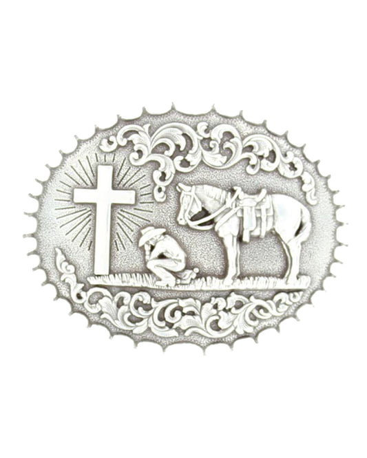 Cowboy Prayer Buckle - 37374
