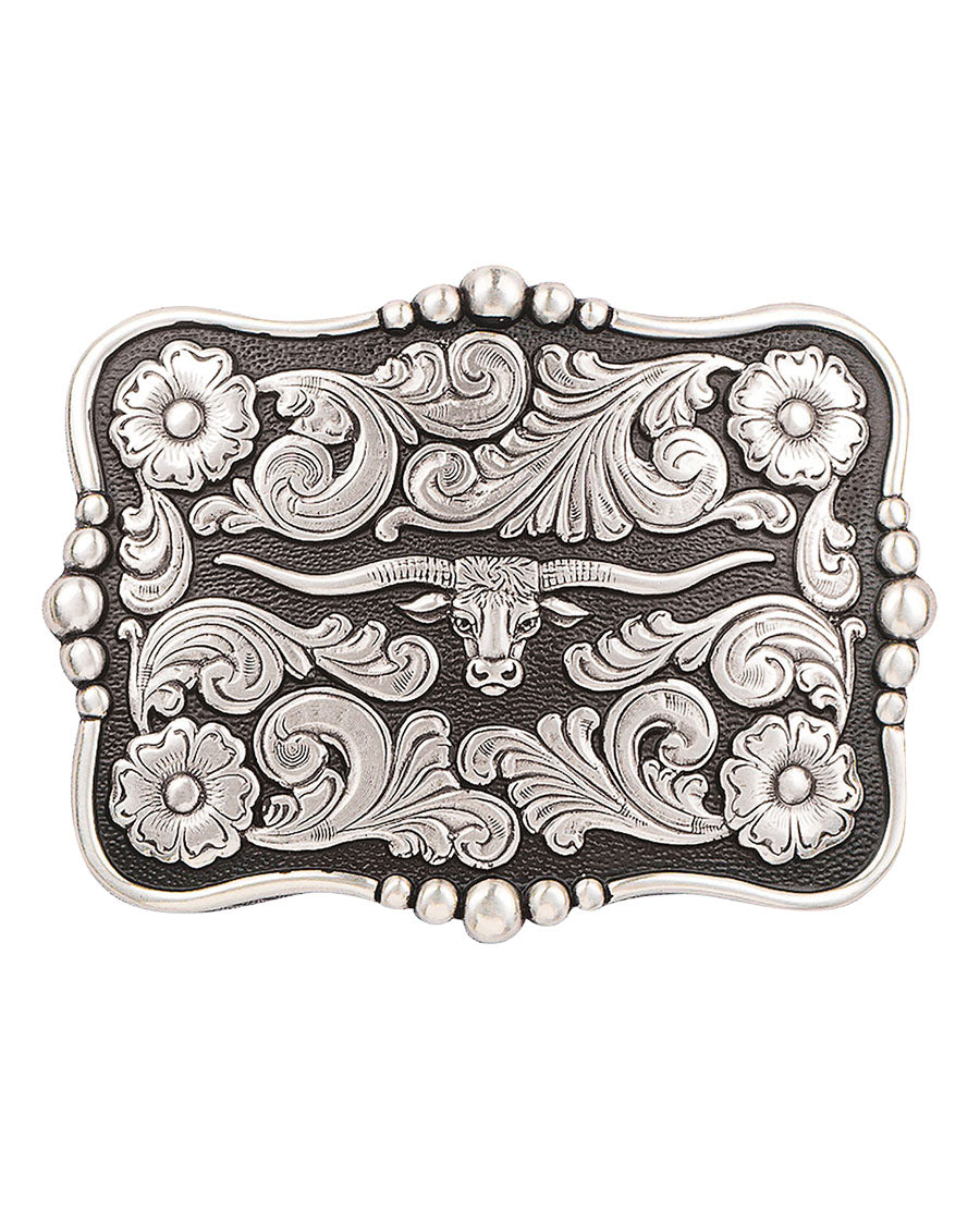 Longhorn Belt Buckle - 37586