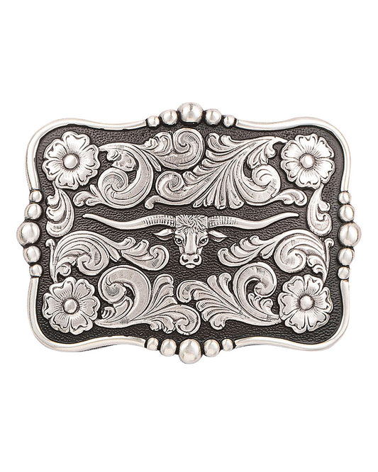 Longhorn Belt Buckle - 37586 by Nocona from Skip’s Western Outfitters | MFW-37586-O/S-REG