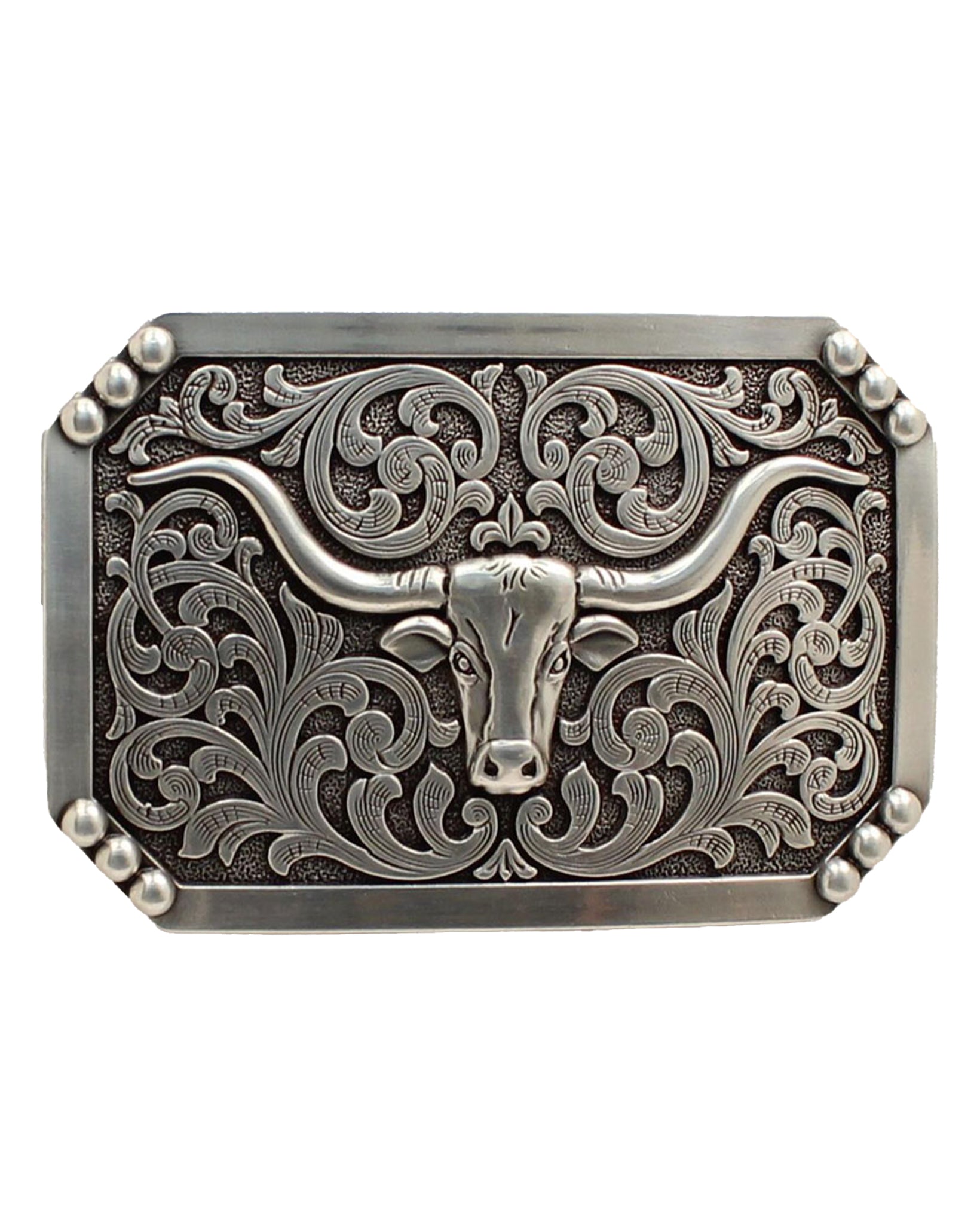 Longhorn Belt Buckle by Nocona from Skip’s Western Outfitters | MFW-37596-O/S