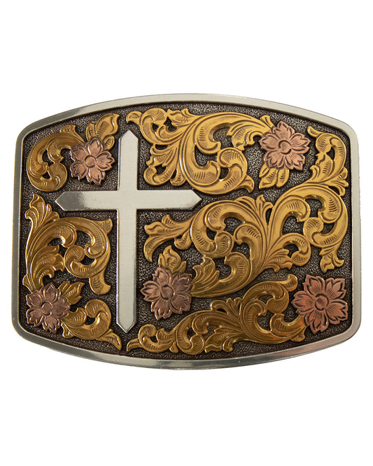 Raised Cross Belt Buckle by Nocona from Skip’s Western Outfitters | MFW-37945-O/S