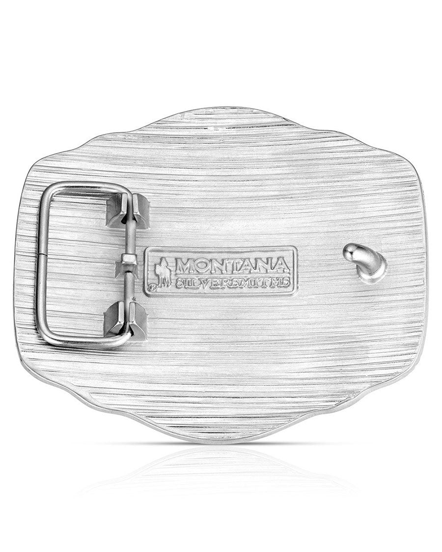 On The Range Longhorn Buckle - A1079P