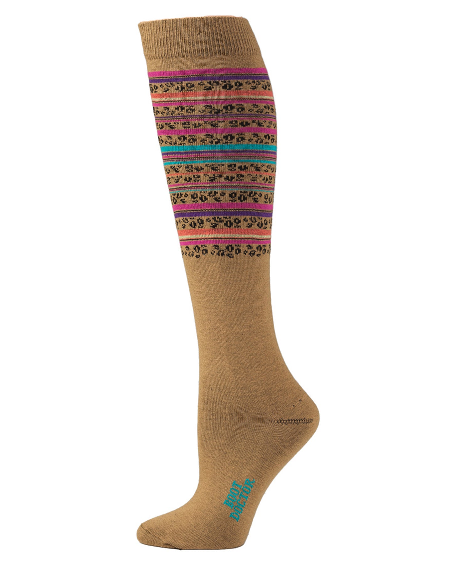 Women's Leopard Print Socks by MFW from Skip’s Western Outfitters | MFW-418621-M