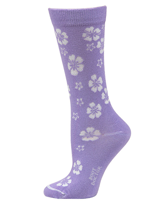 Women's Hibiscus Socks by MFW from Skip’s Western Outfitters | MFW-419416-M