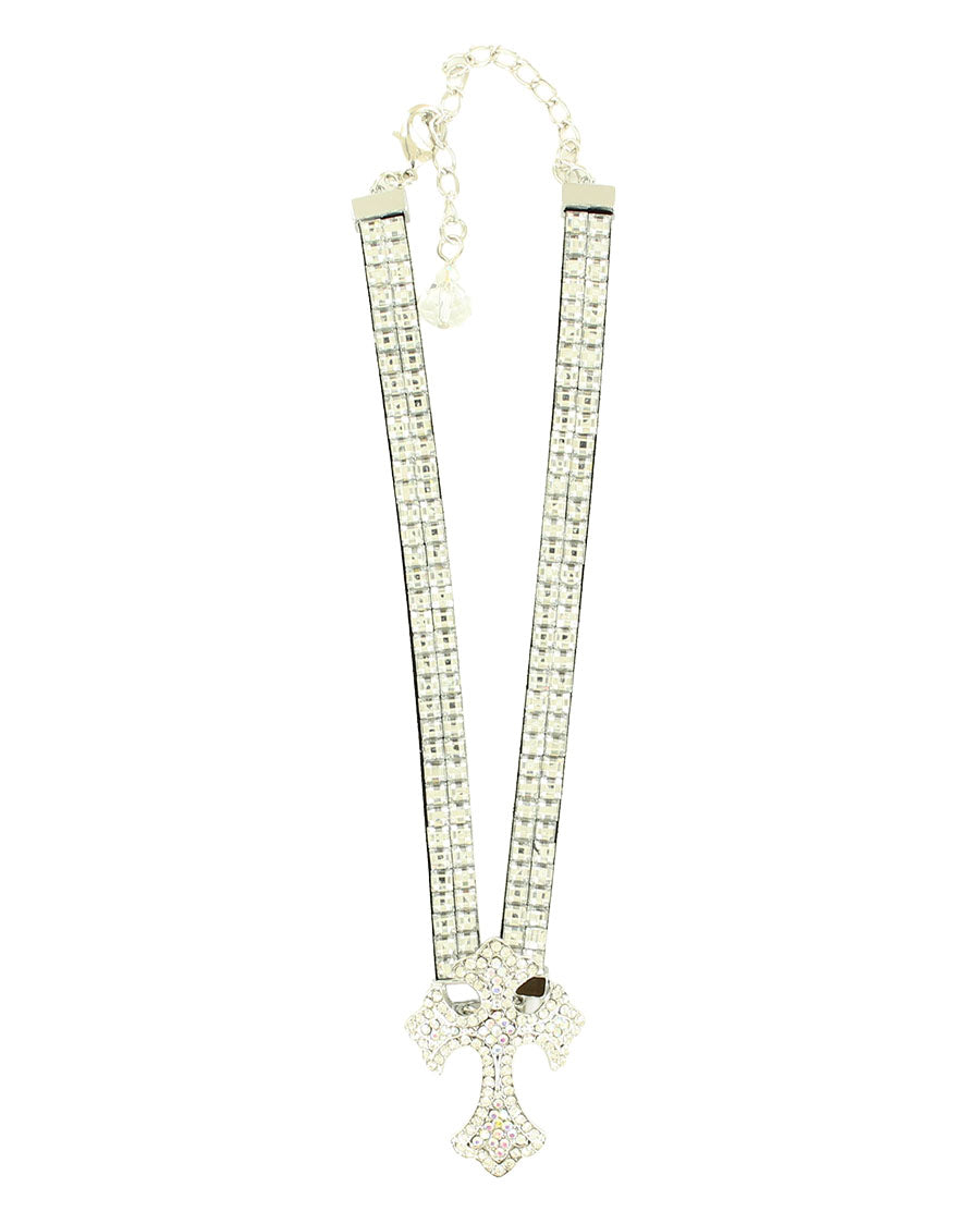 Cross Charm Boot Bracelet - 4308 by Blazin Roxx from Skip’s Western Outfitters | MFW-4308-O/S