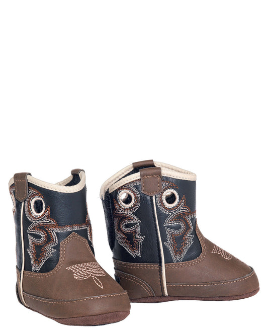 Infants' Trace Baby Bucker Western Boots by Twister from Skip’s Western Outfitters | MFW-4429202-0-BROWN