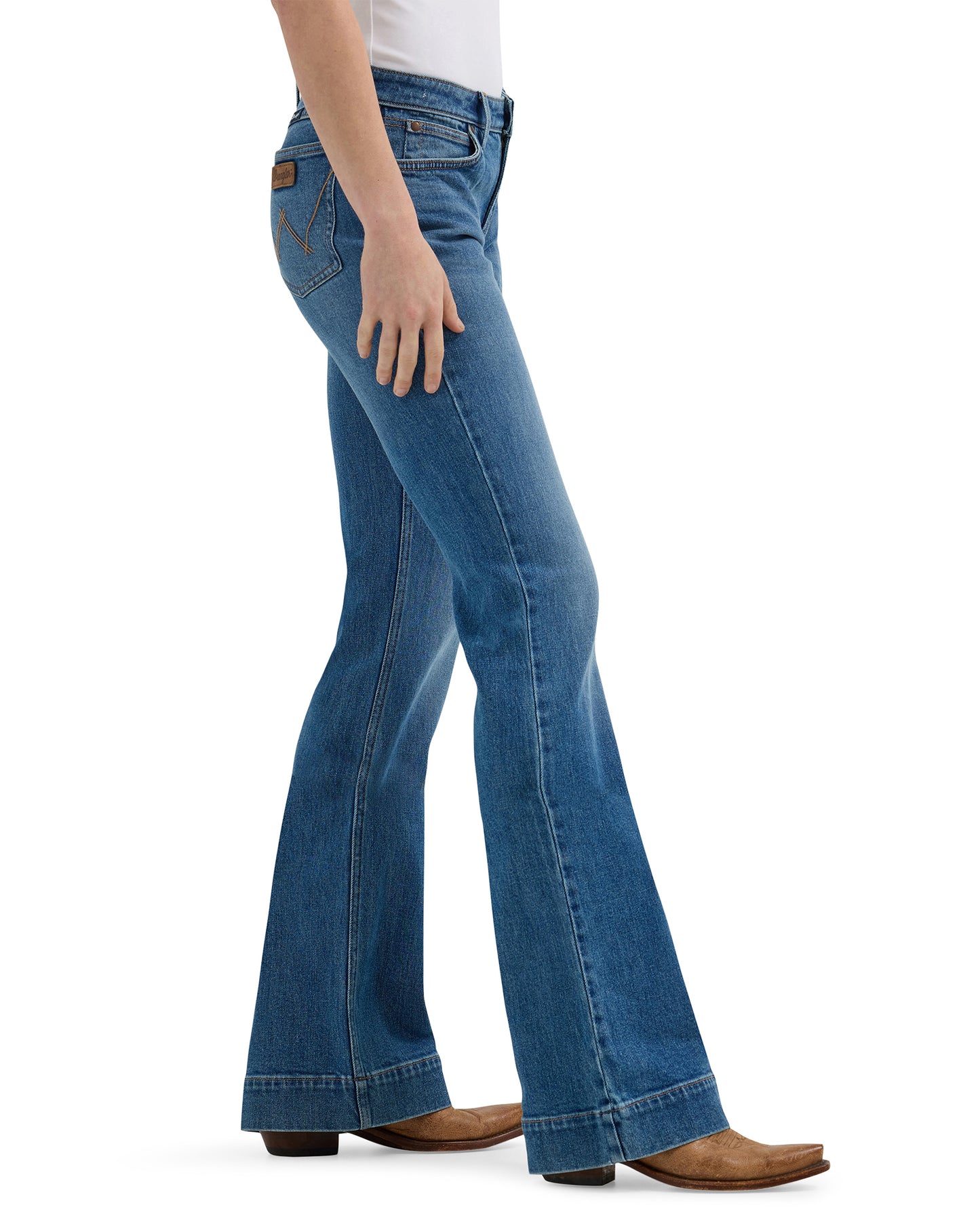 Women's Mid Rise Mae Trouser Jean