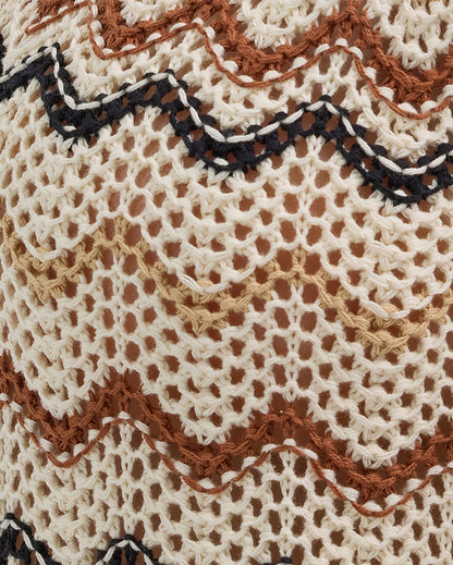 Women's Crochet Sweater Tank Top