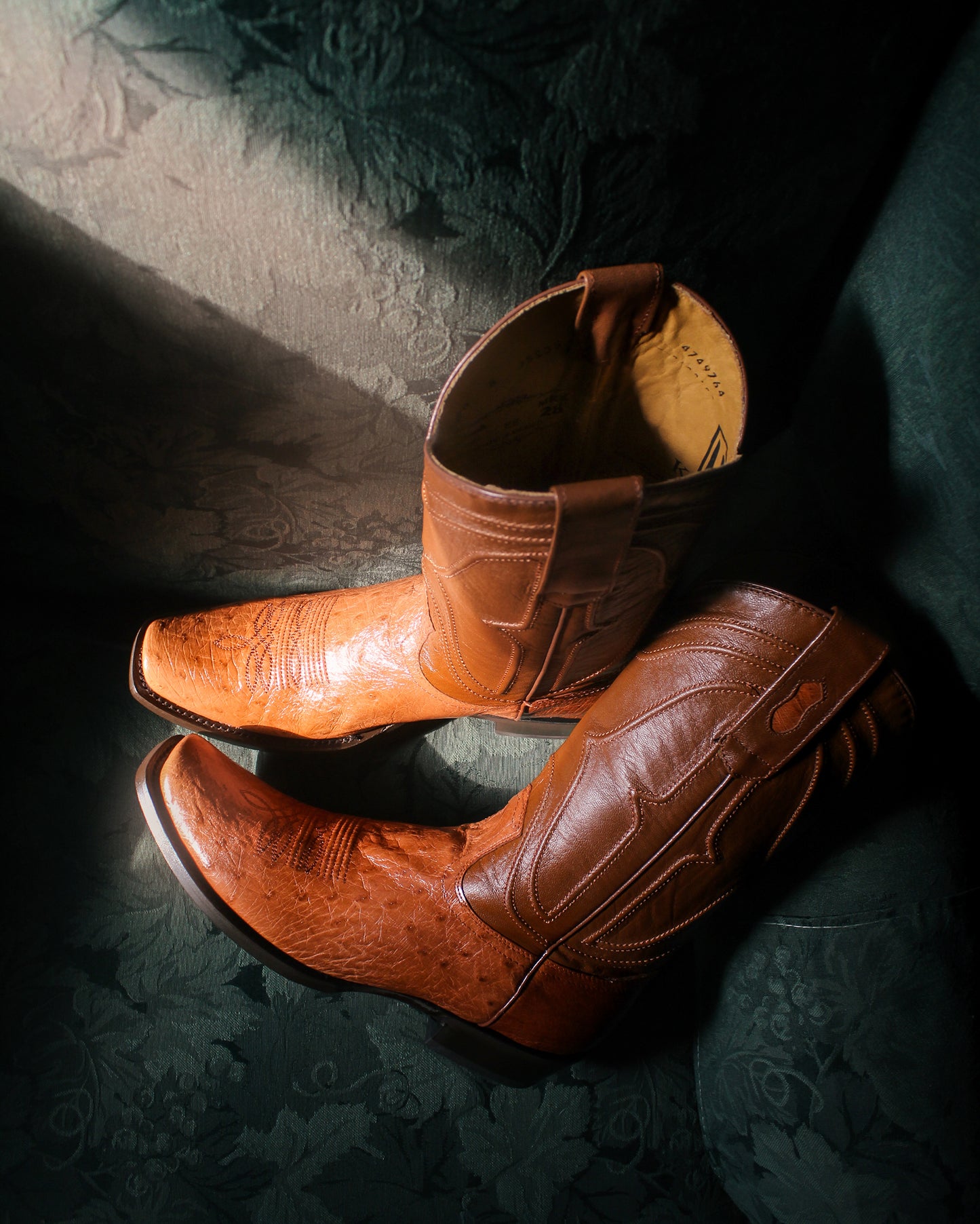 Men's Exotic Cutter Toe Western Boots
