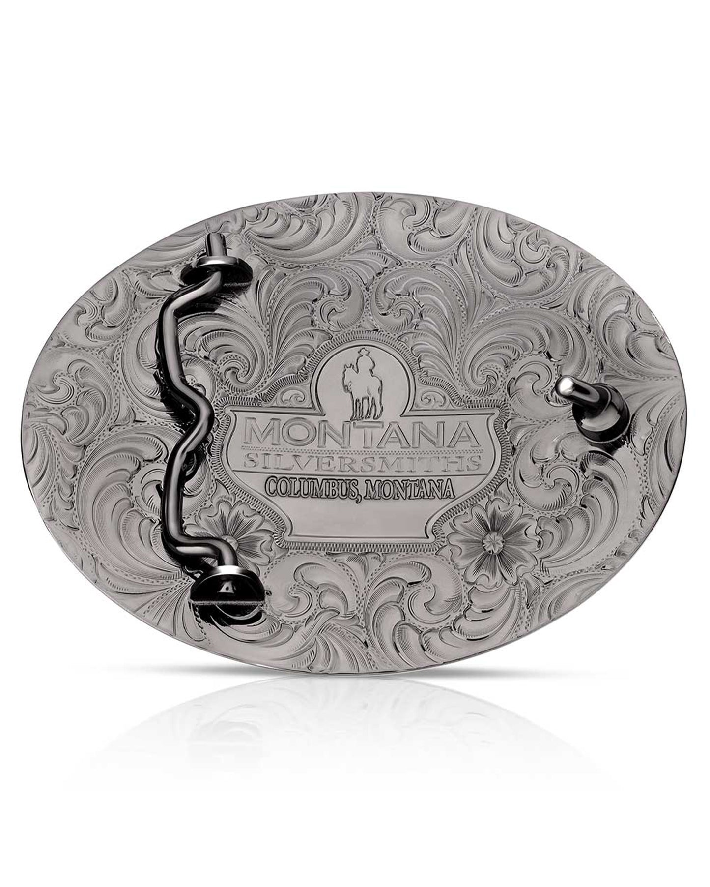 American Made Tradition Buckle With Bull Rider