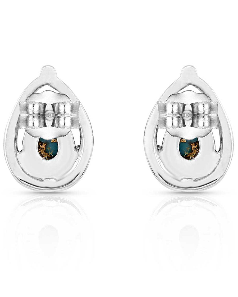 Touch of Turquoise Teardrop