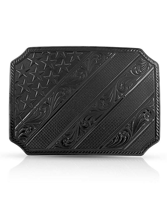 46100bkn - Dawn's Early Light Gunmetal Belt Buckle