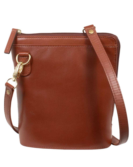 Women's Mara Leather Handbag by Scully from Skip’s Western Outfitters | SCU-521-4-20-RED