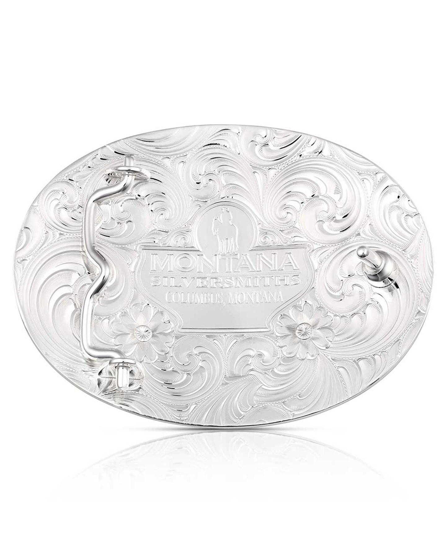 Desert Twilight Southwestern Buffalo Skull Belt Buckle