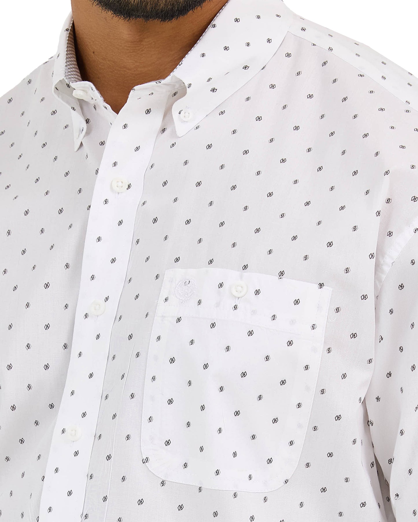 Men's George Strait Long Sleeve One Pocket Button Down Shirt