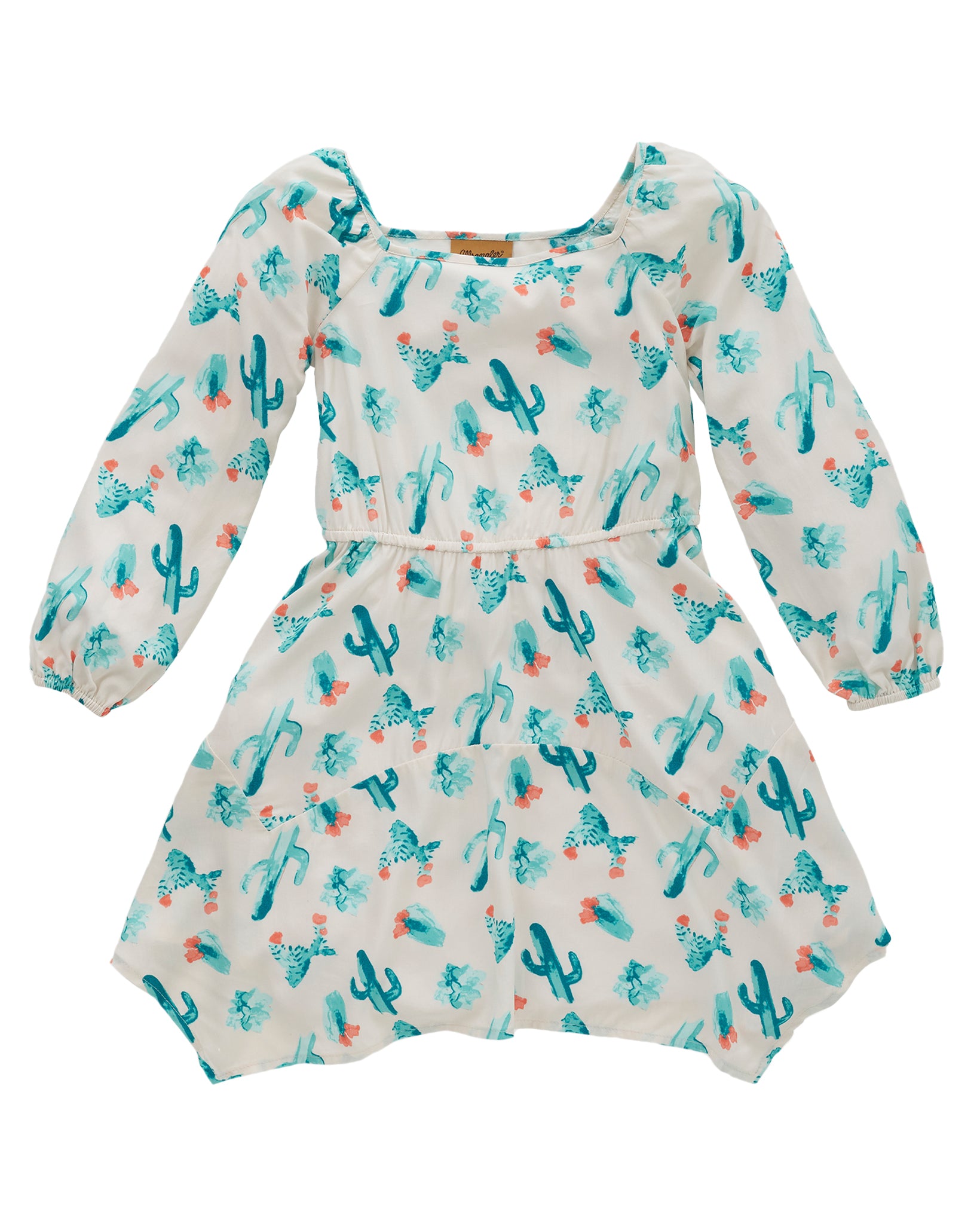 Baby Girls' Cactus Print Dress by Wrangler from Skip’s Western Outfitters | WRA-GWD540M-XS-REG