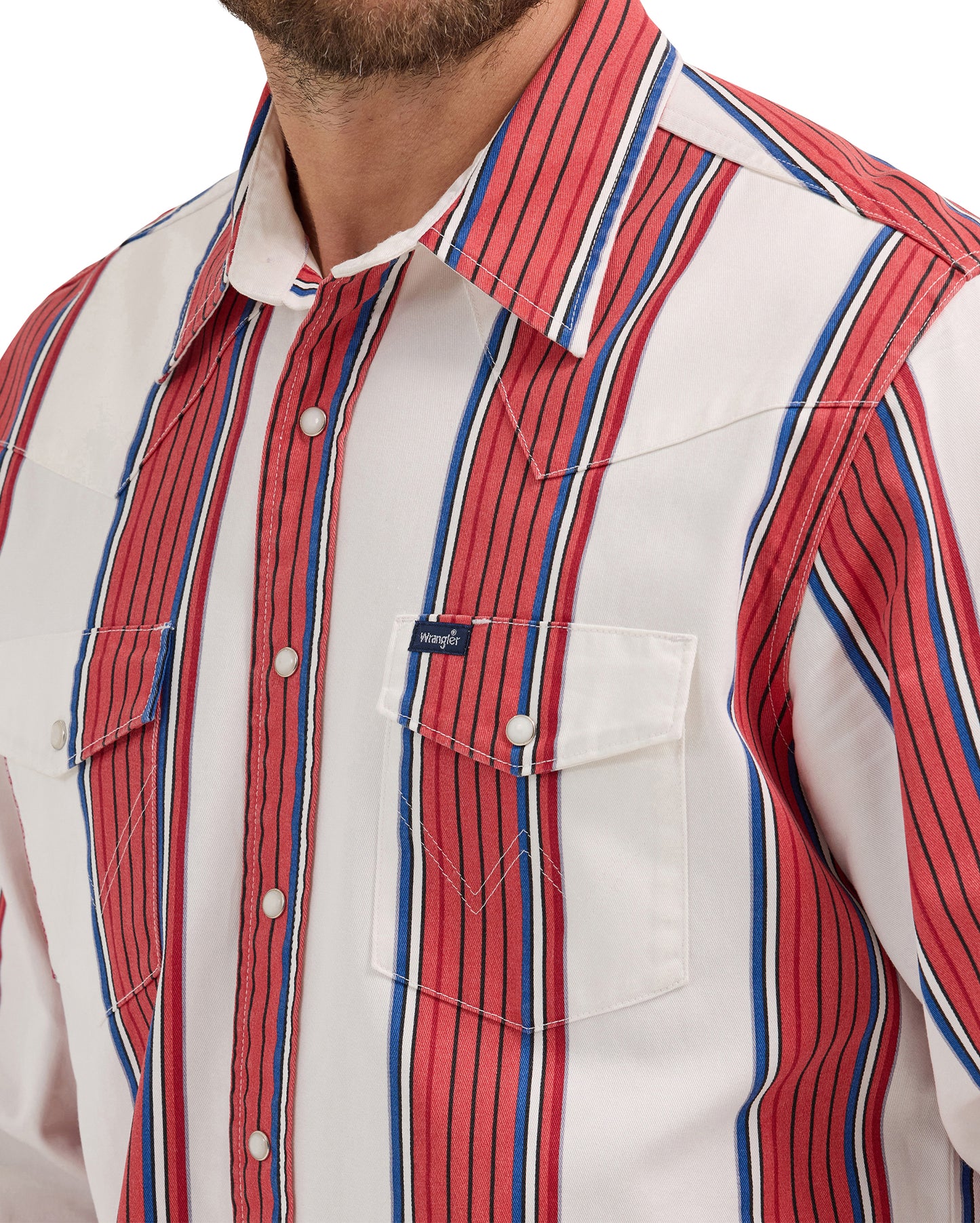 Men's Vintage Inspired Long Sleeve Western Shirt