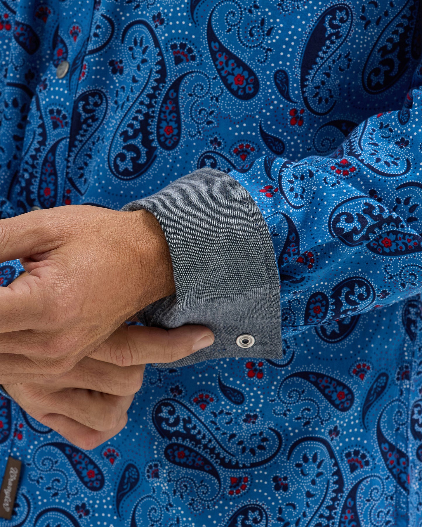 Men's Retro Premium Long Sleeve Snap Western Shirt