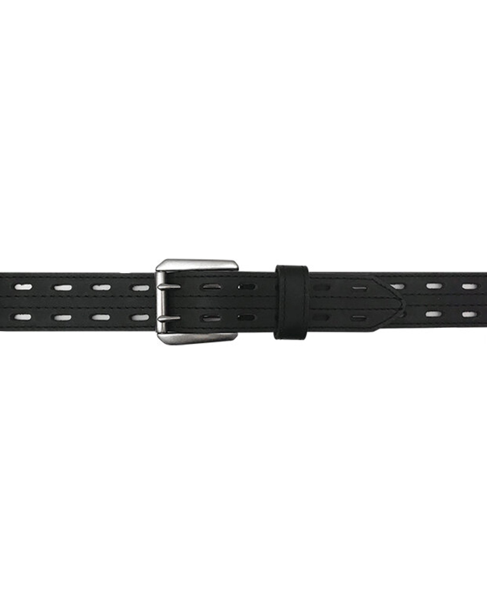 Men's Double-Stitched Black Belt by Danbury from Skip’s Western Outfitters | 10923662489