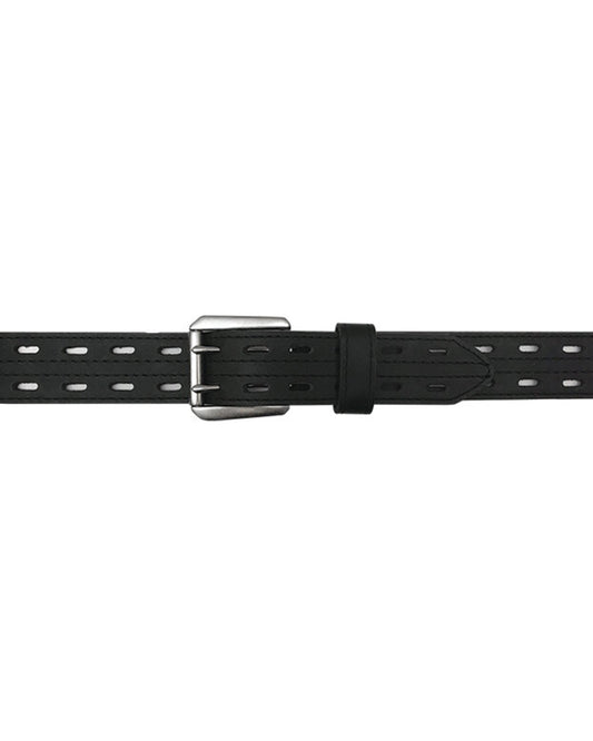 Men's Double-Stitched Black Belt by Danbury from Skip’s Western Outfitters | 10923662489